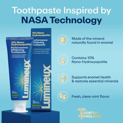 Nano Hydroxyapatite Whitening Toothpaste Radiant Mint