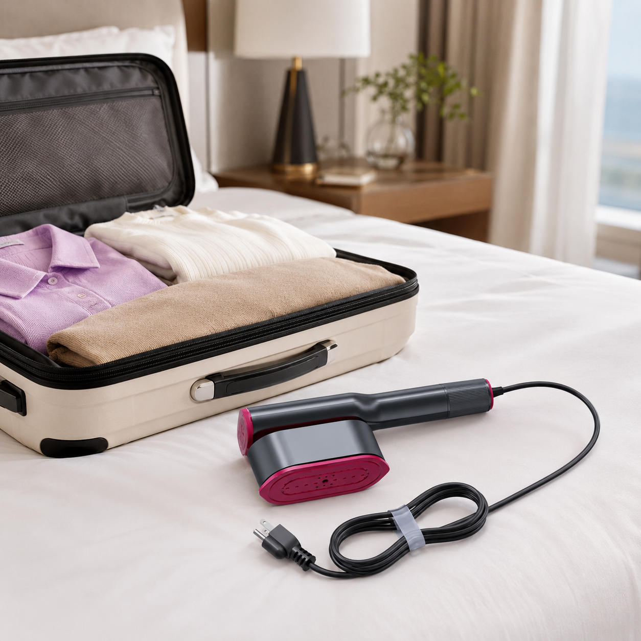 7-Mode Portable Garment Steamer with 15-Second Fast Heating