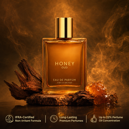 Honey Oud Eau de Parfum with Patchouli Vanilla and Bergamot