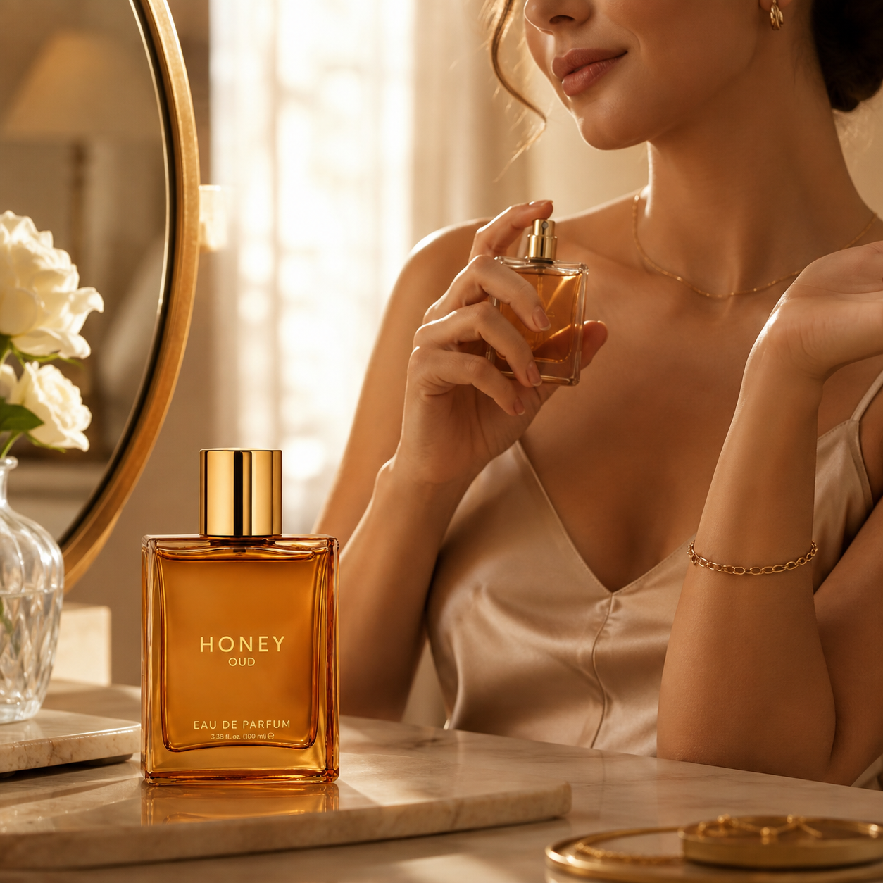 Honey Oud Eau de Parfum with Patchouli Vanilla and Bergamot