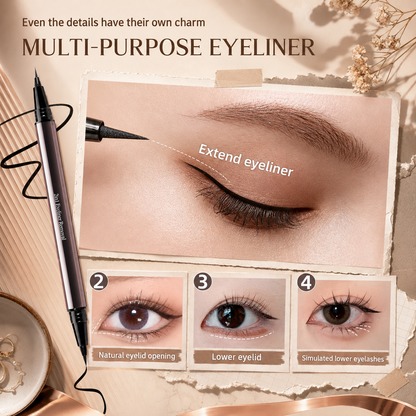 Dual-Ended 24H Waterproof Eyeliner