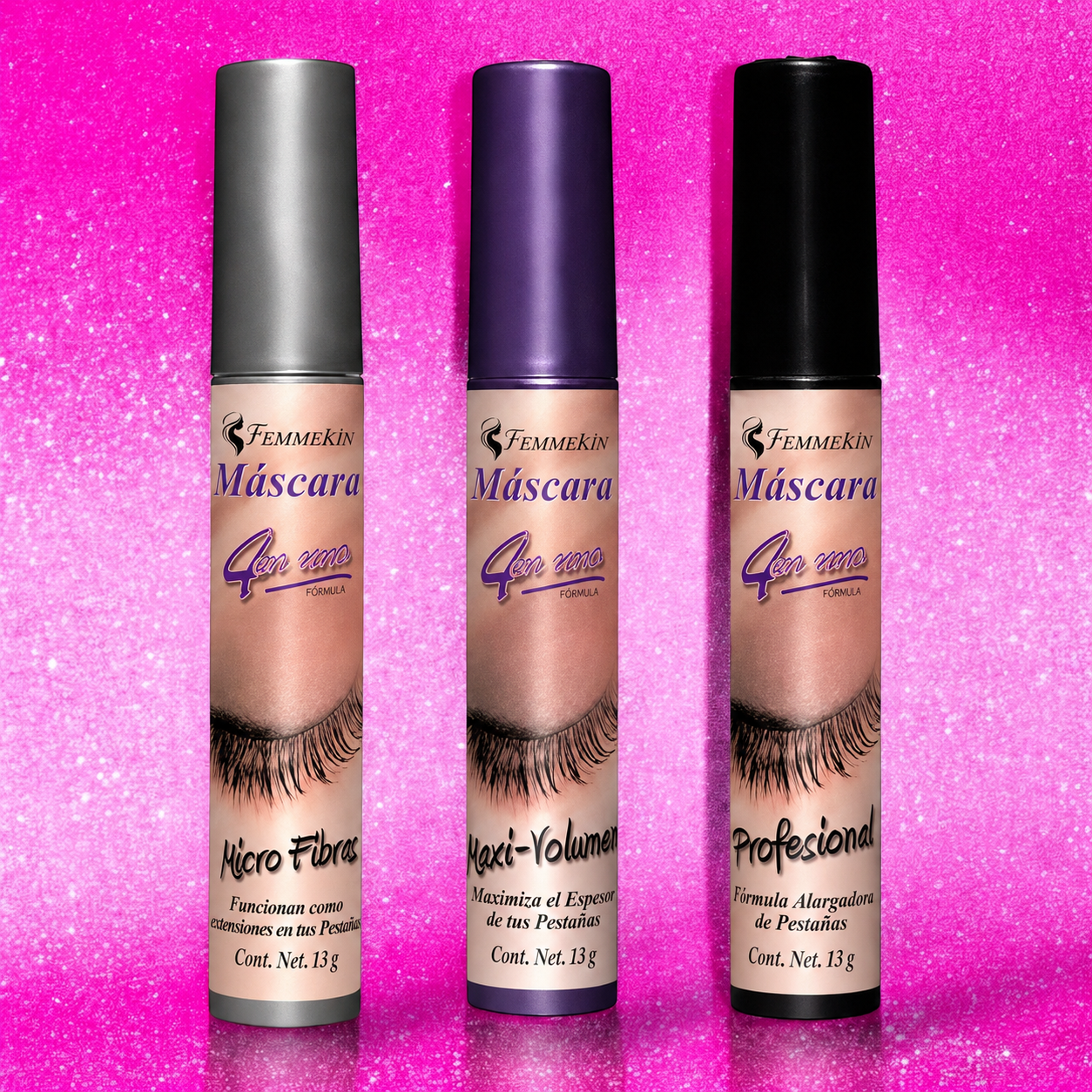 Femmekin Mascara Set of 3 Piece Bundle Set