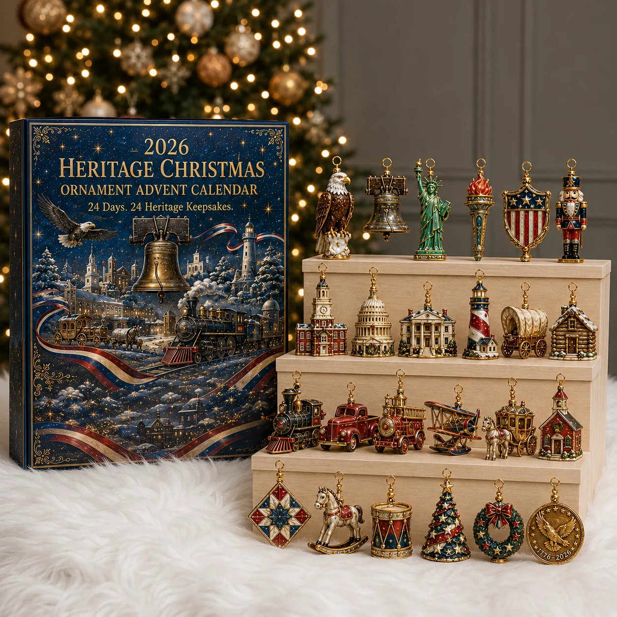 America 250th Anniversary Heritage Christmas Advent Calendar