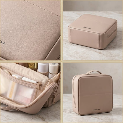 Portable Standing Makeup Bag