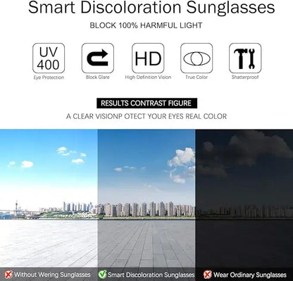 Paleshy Polarized Sunglasses for Men & Women, Classic Rectangular Lightweight Frames with Strong Metal Hinges, HD TAC UV-Resistant Lenses for Outdoor Activities, Sunglasses For Women