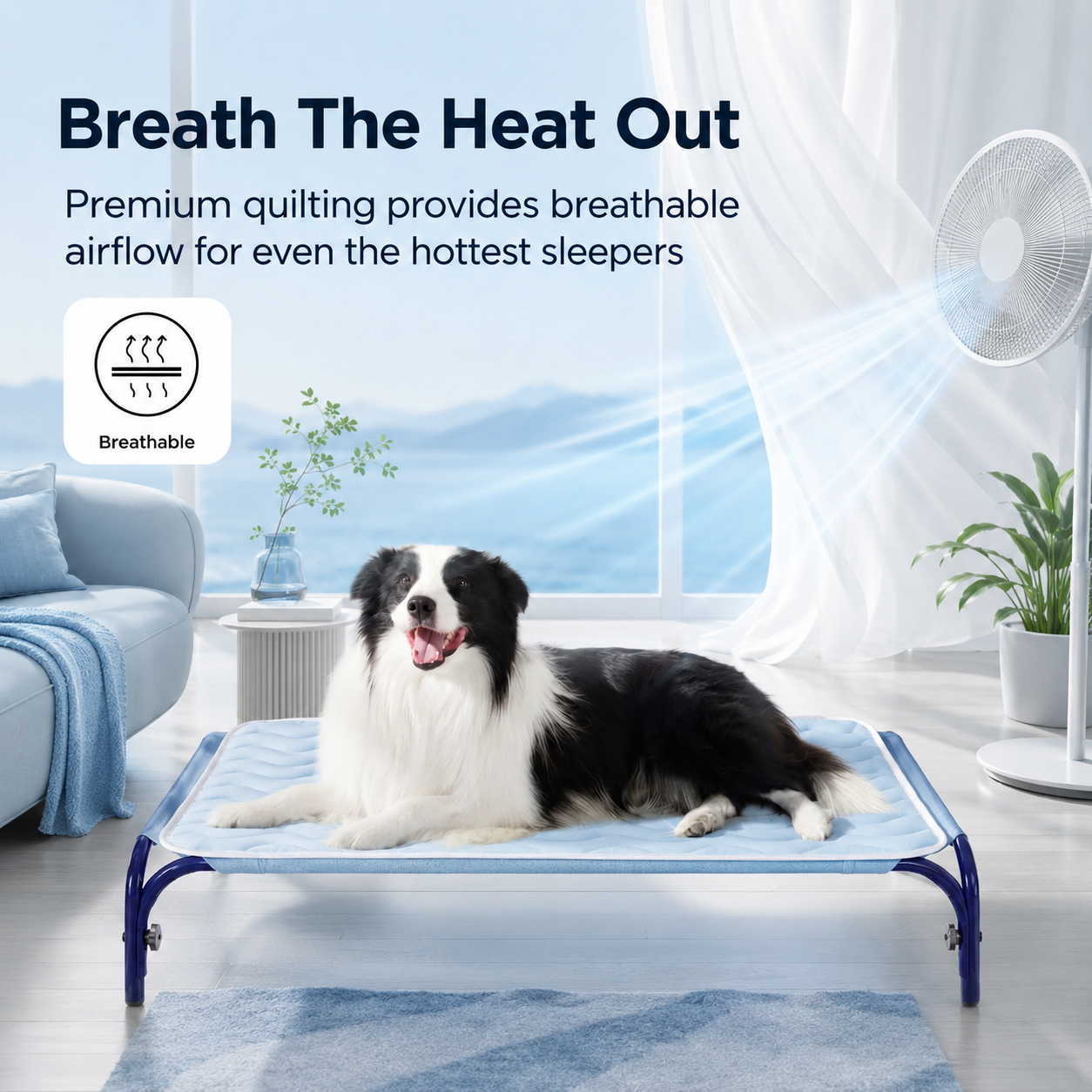 Summer Cooling Mat for Dogs with Portable Non Slip Design