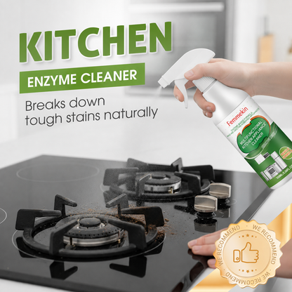 🍋 Femmekin Kitchen Enzyme Cleaner – Powerful Degreasing, Long-Lasting Freshness
