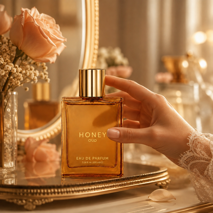 Honey Oud Eau de Parfum with Patchouli Vanilla and Bergamot