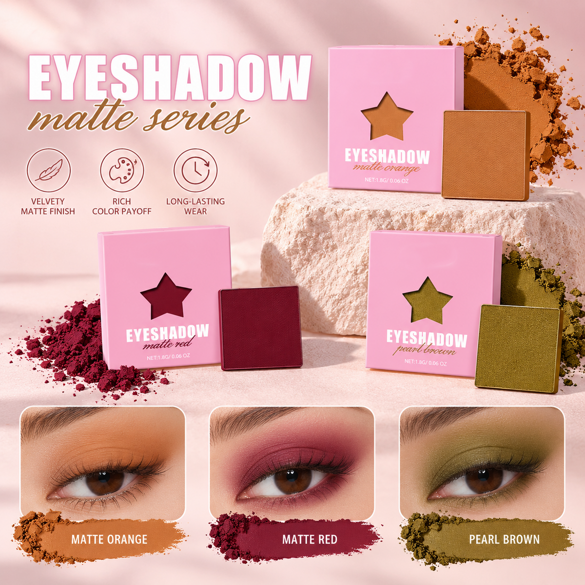 BOGO Highly Pigmented Single Eyeshadow