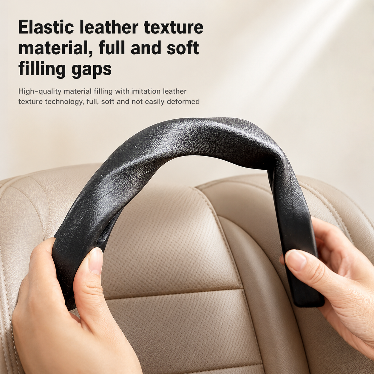 Leak Proof Car Seat Gap Filler Organizer