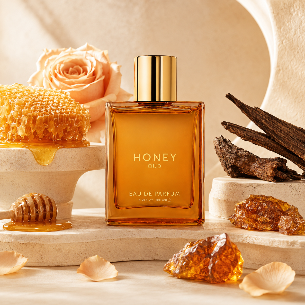 Honey Oud Eau de Parfum with Patchouli Vanilla and Bergamot