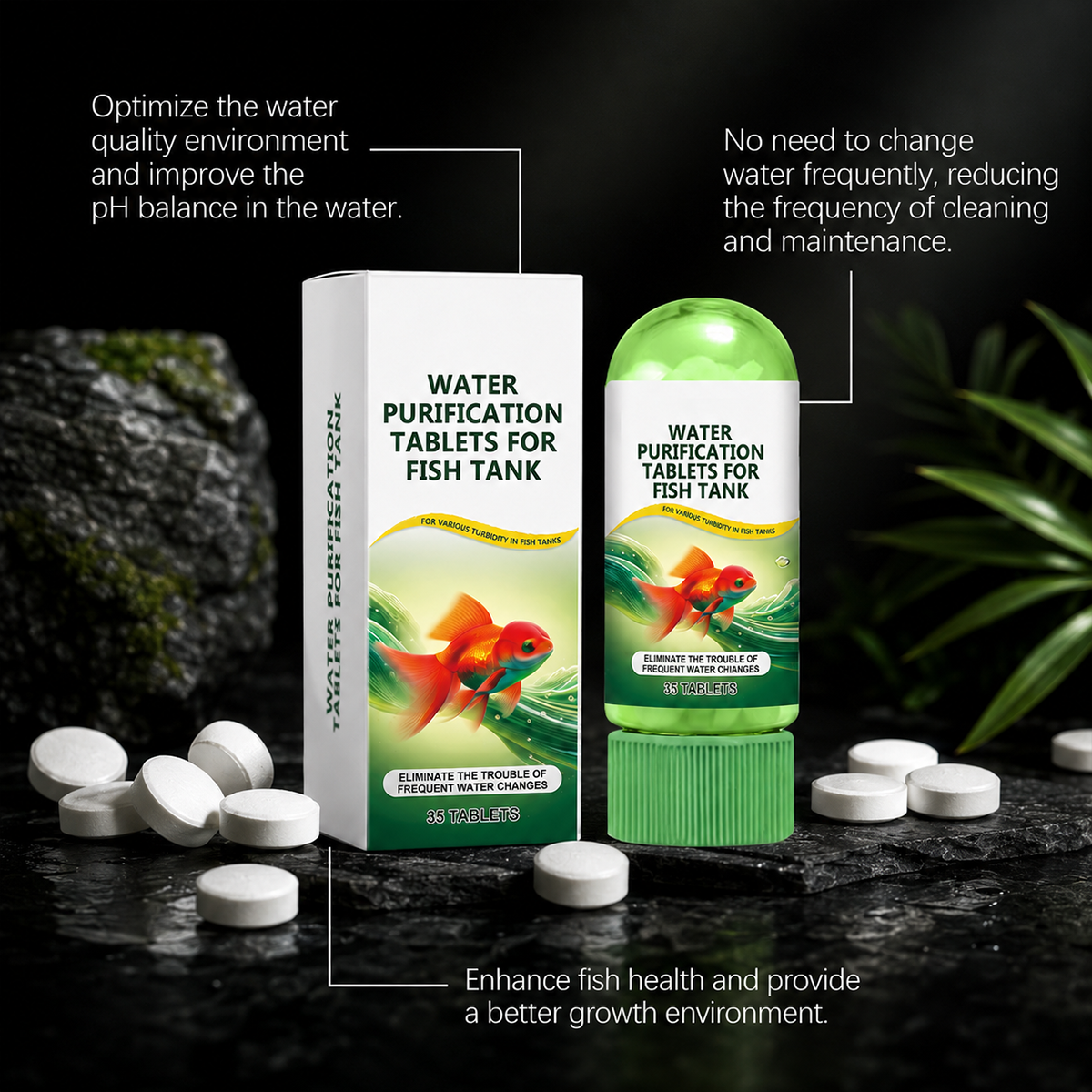 Powerful Aquarium Water Purification Tablet