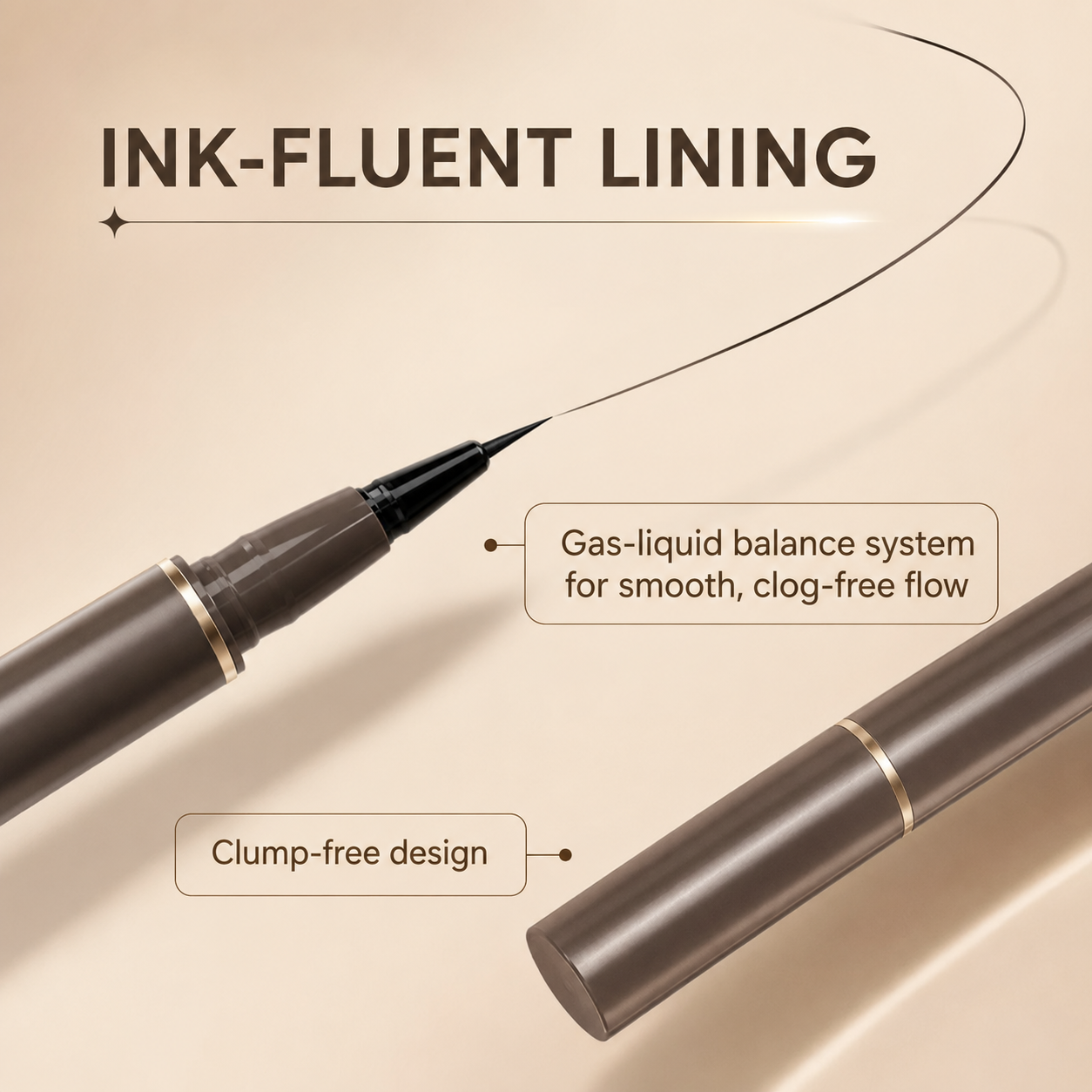 Ultra Fine Waterproof Liquid Eyeliner Pen