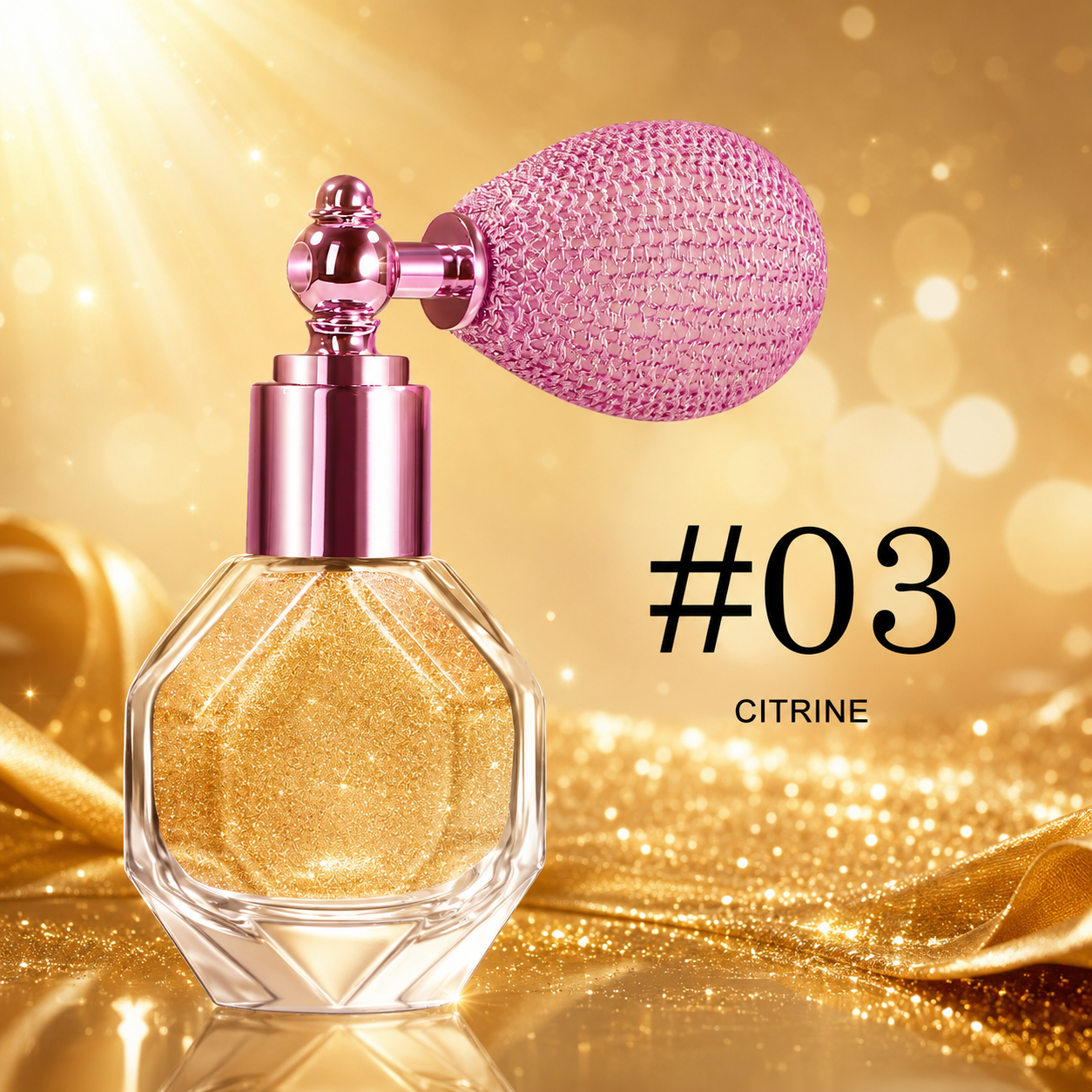 Magic Shimmer Highlighter Spray for Face, Body and Hair