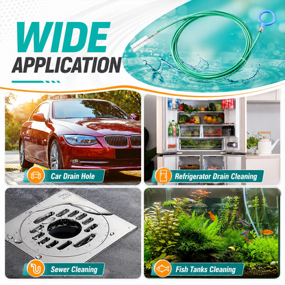 3PCS Flexible Car Sunroof Drain Cleaning Kit