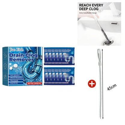 Effervescent Drain Clog Remover Tablets 🔥BUY 1 GET 1 FREE (30 TABLETS)🔥