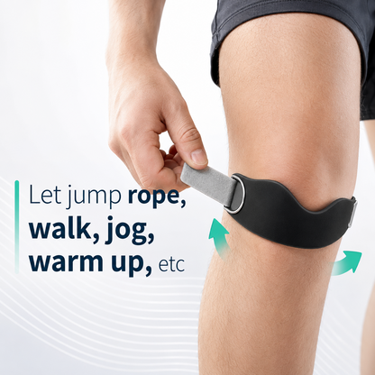 Adjustable Silicone Patella Knee Support Strap
