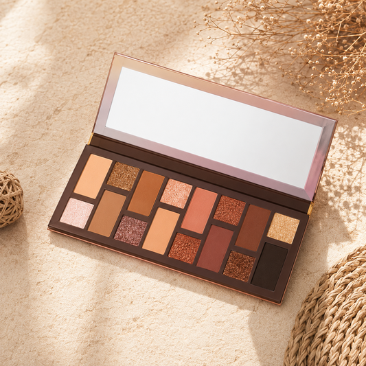 16 Color Neutral Eye Shadow Palette