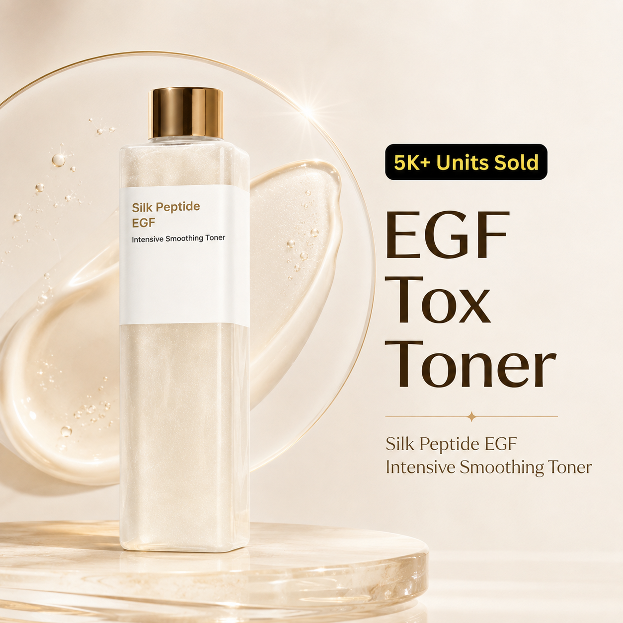 EGF PDRN Firming Toner with Collagen NAD+ & Volufiline
