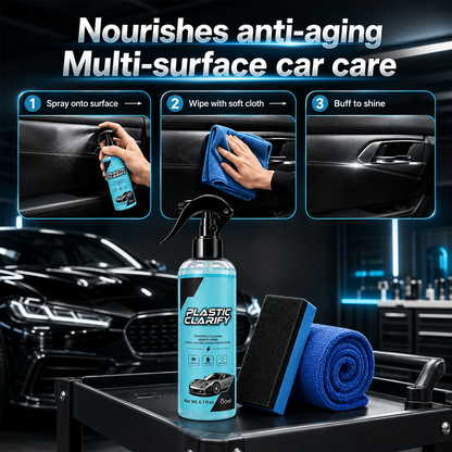Car Plastic Shine and Restoration Polish