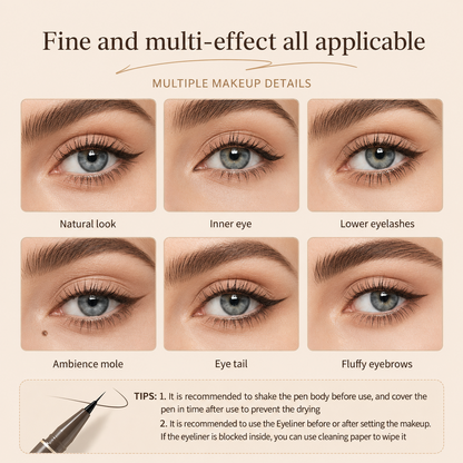 Ultra Fine Waterproof Liquid Eyeliner Pen