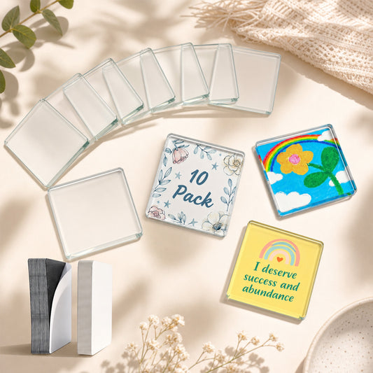 Clear Acrylic Magnetic Fridge Photo Frames