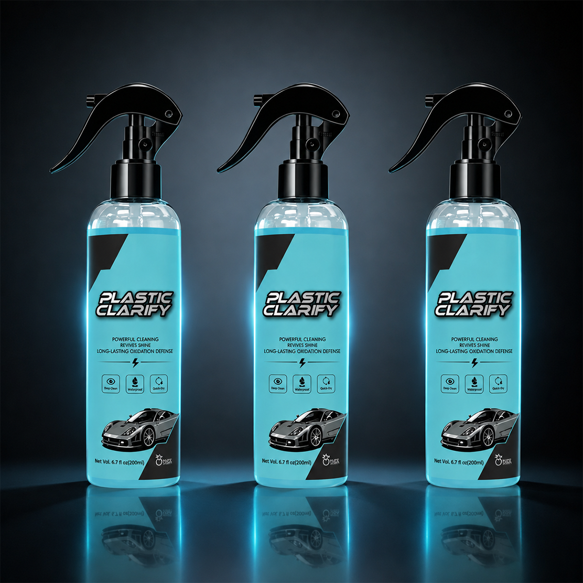 Car Plastic Shine and Restoration Polish