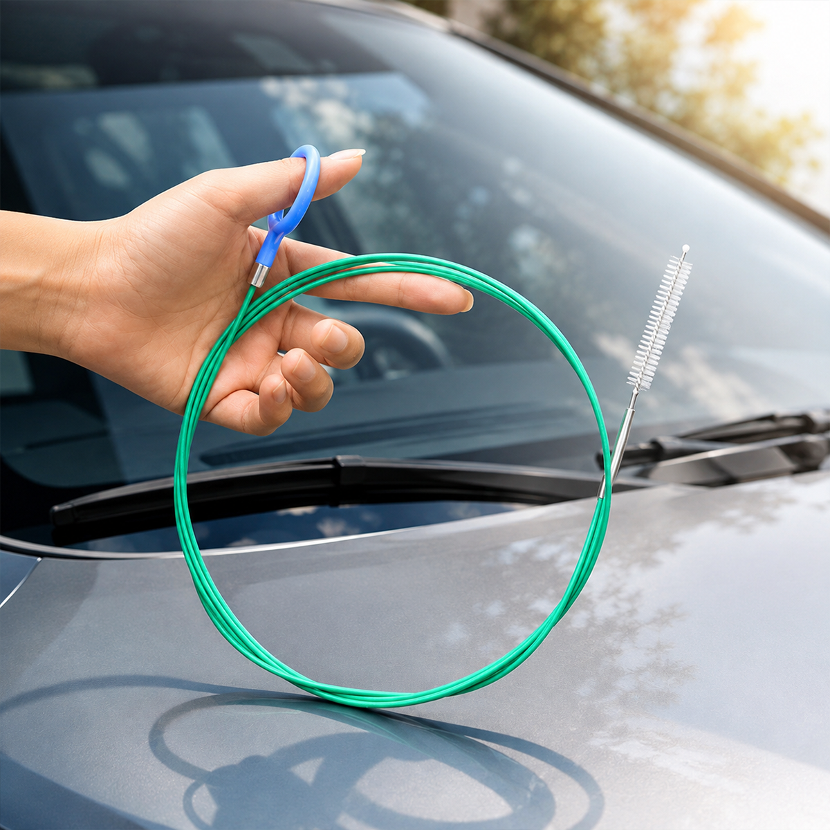 3PCS Flexible Car Sunroof Drain Cleaning Kit