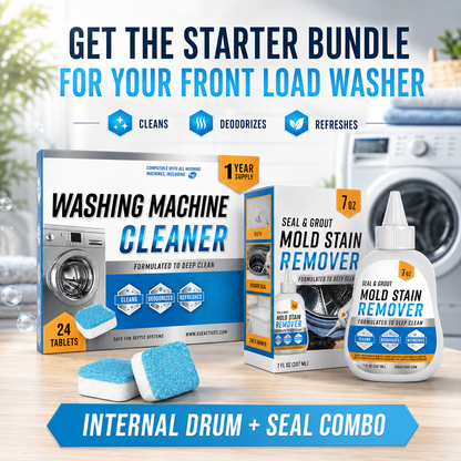 Mold and Stain Remover Gel for Washing Machine Seals and Bathroom