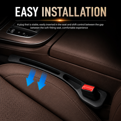 Leak Proof Car Seat Gap Filler Organizer