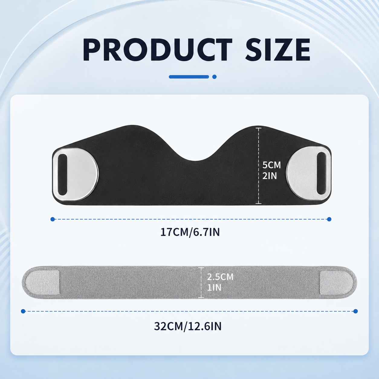 Adjustable Silicone Patella Knee Support Strap
