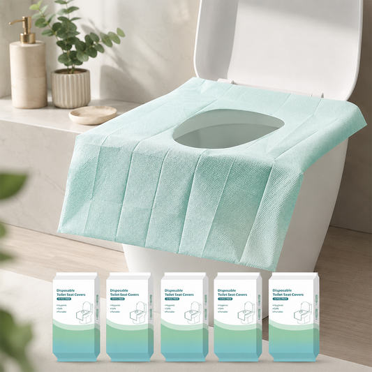 Disposable Toilet Seat Covers Waterproof 16x24in