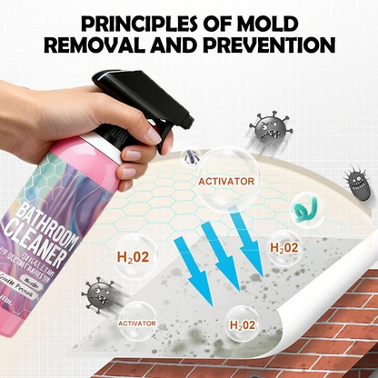 ✨✨ Bathroom Cleaner: Sparkle in Seconds, No Harsh Fumes