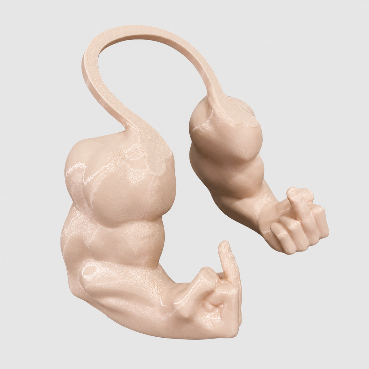 Mighty Meow Muscle Arms Toy - Funny Cat Costume Toy