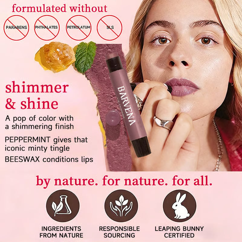 🎁Cocoa Lip Shimmer - Natural Color, Soft Shine & Nourishing Care💖