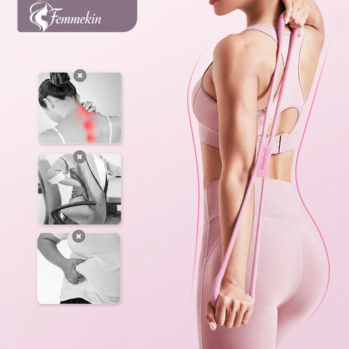Femmekin Resistance Bands - Figure 8 TPE Exercise Bands for Women