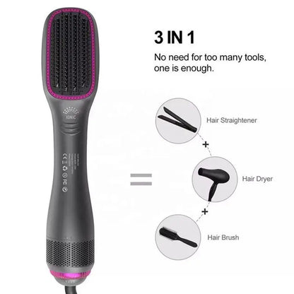 One-Step Hair Dryer and Styler All-in-One Brush for Smooth Hair