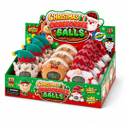 🎁 Holiday Squeeze Stress Toys ✨