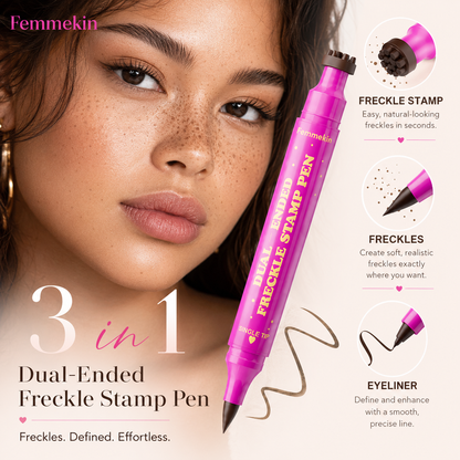 3-in-1 Dual-Ended Waterproof Freckles Pen