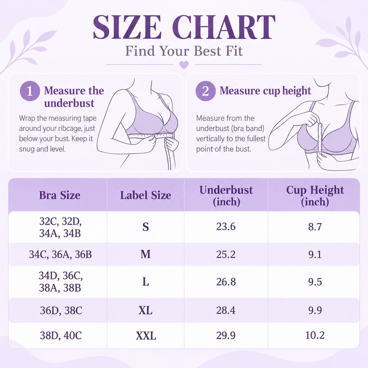 Women's Floral Seamless Jelly Wireless Push-Up Bra
