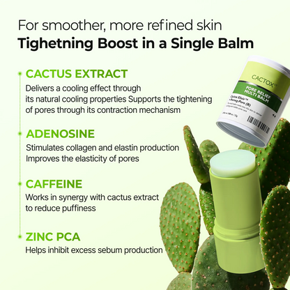 Cactus Pore Relief Multi Balm for Pore Care and Skin Repair