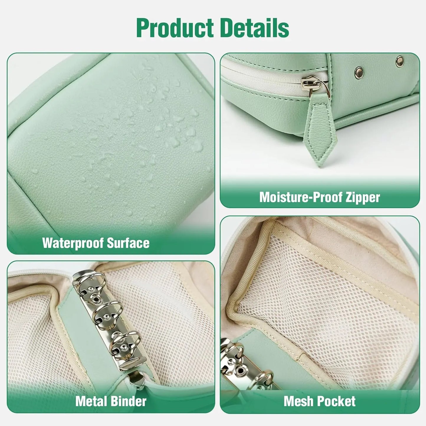A8 Waterproof Large Pill Organizer Set for Travel and Daily Use