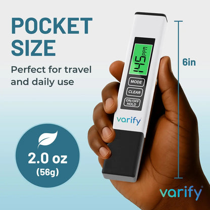 Handheld 4-in-1 Water Testing Meter for Home Use