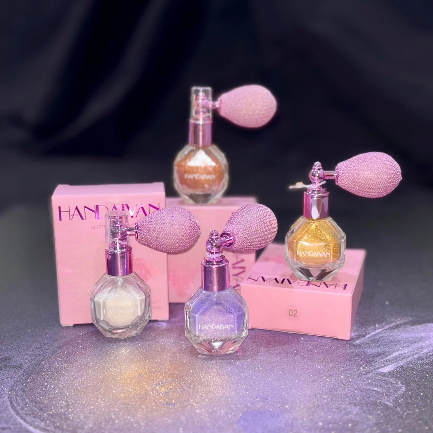 Highlighter Powder Spray Magic Shimmer - Lightweight & Long Lasting