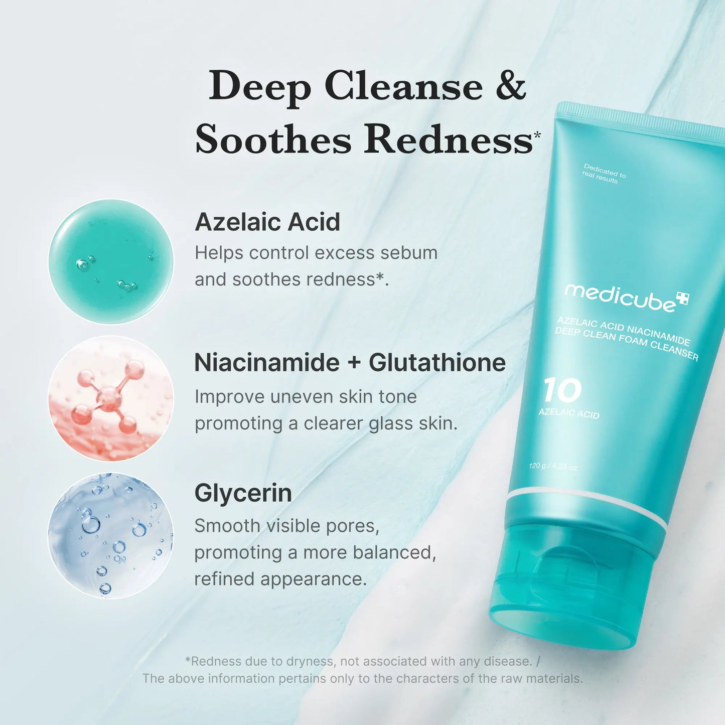 Azelaic Acid Gummy Whip Cleanser | Soothing Foam for Oily Skin
