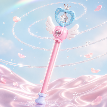 Fairy Wand Shaped Kids Spiral Water Blaster