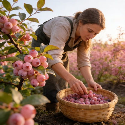 Premium Pink Blueberry Seeds for Planting