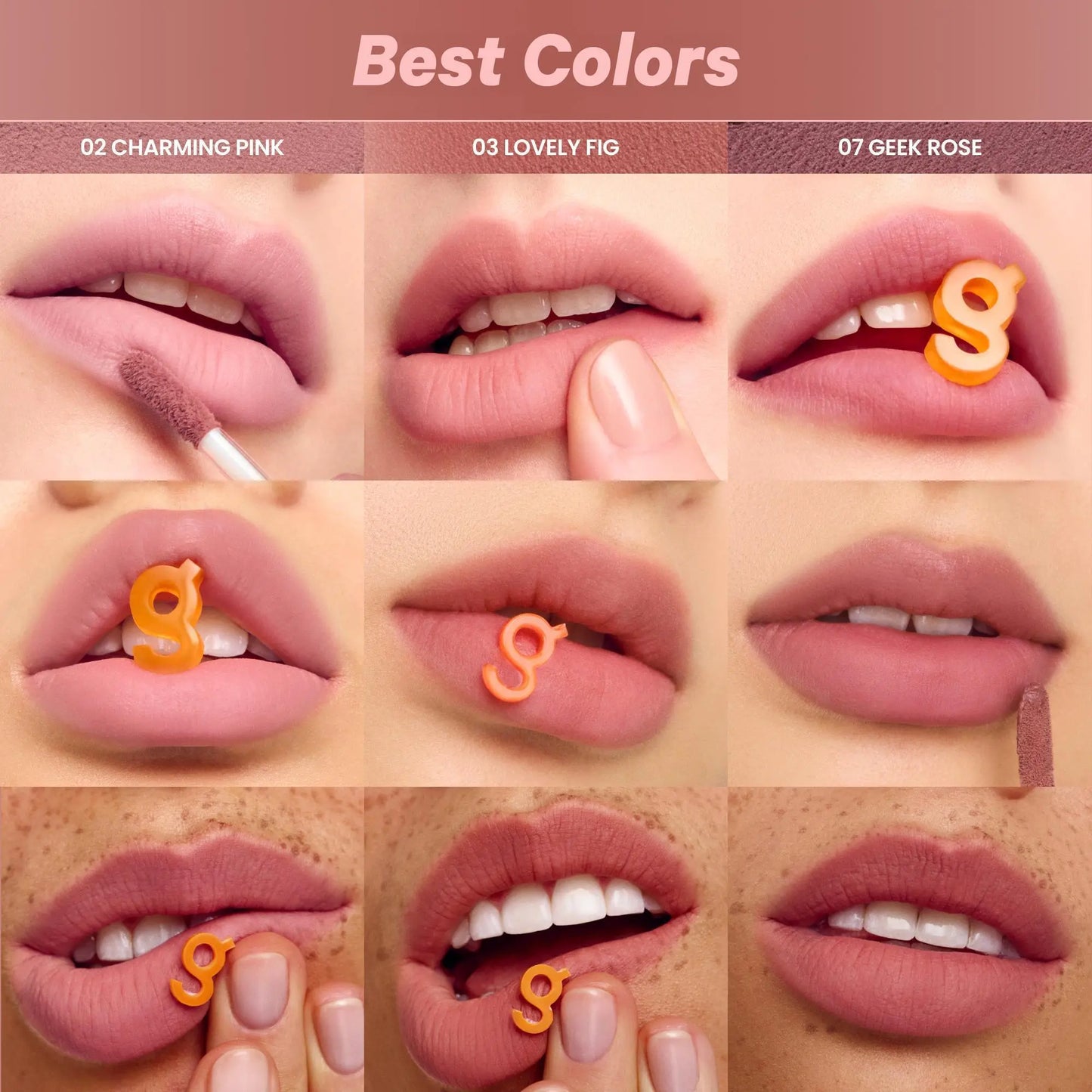 COLORGRAM NUDE BLUR TINT | K-Beauty Makeup | Soft Matte Lip Stain | Powdery Finish | 2-in-1 Lip & Cheek | Lightweight & Buildable I summervibes
