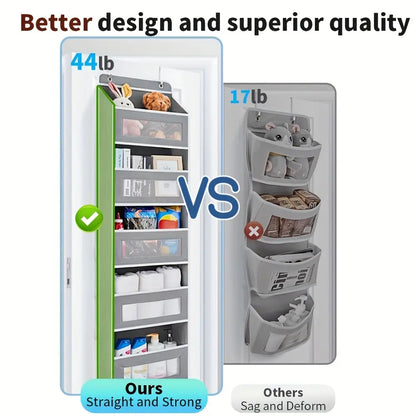 5 Tier Over The Door Hanging Storage Organizer