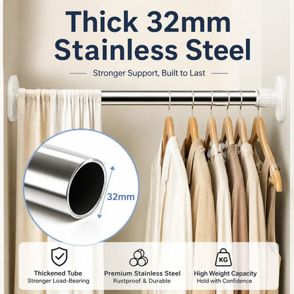 Drill-Free Adjustable Rod